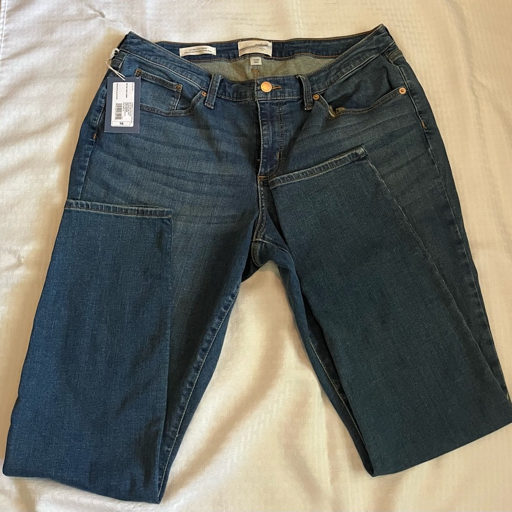 Universal Thread Women's Skinny Jeans in Deep Blue